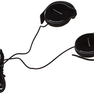 Panasonic- Rp-hs46e-k Slim Clip On Earphone - Black