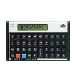 hewlett-packard 12c 12c financial calculator 10-digit lcd