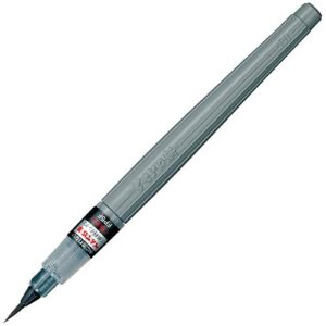 pentel xfp5f brush pen, pentel brush, ultra fine, black, 1.6 x 9.1 x 0.6 inches (40 x 230 x 15 mm)