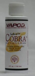 vapco 858045 cobra hoof freeze liquid, 4 oz