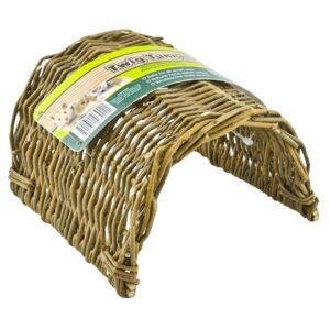 Ware Manufacturing Hand Woven Willow Twig Tunnel Small Pet Hideout, Large