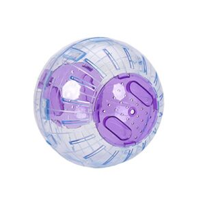 ware manufacturing3261 roll-n-around small pet rolling ball toy, medium, clear