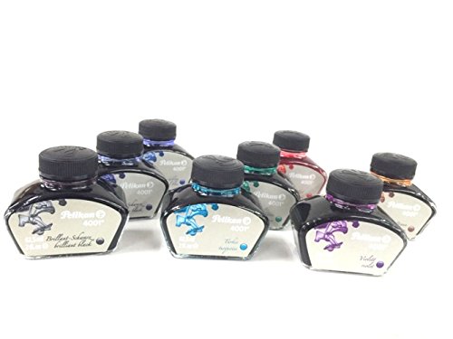 Pelikan 4001 Bottled Ink for Fountain Pens, Violet, 62.5ml, 1 Each (329193)