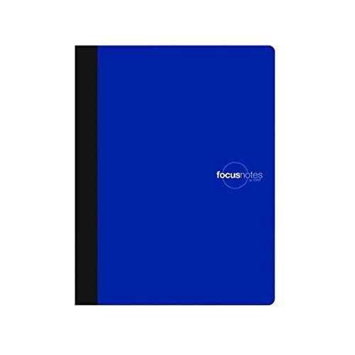 Oxford FocusNotes Composition Book, 7-1/2" x 9-3/4", 80 Sheets, Blue (90224)