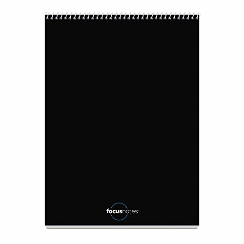 Oxford FocusNotes Writing Tablet, 8-1/2 x 11-3/4 Inches, White, Cornell Rule, 70 Sheets(90221)