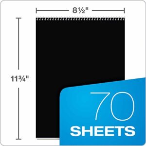 Oxford FocusNotes Writing Tablet, 8-1/2 x 11-3/4 Inches, White, Cornell Rule, 70 Sheets(90221)