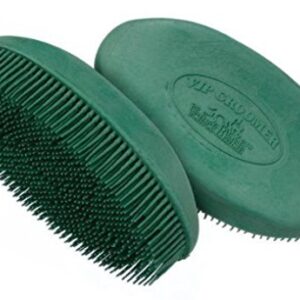 Tough-1 Flexible Rubber Face Brush - Hunter Green