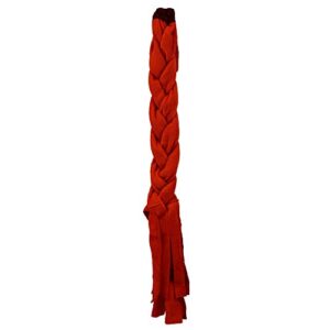 intrepid international original tailwrap fleece tail braid, long, black