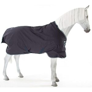 horseware ireland amigo bravo 12 heavy 400g horse turnout blanket navy/navy 69