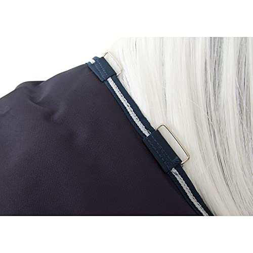 Horseware Ireland Amigo Bravo 12 Heavy 400g Horse Turnout Blanket Navy/Navy 69