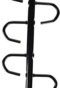 JT International Tough 1 4-Prong Portable Tack Rack, Black