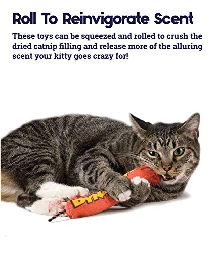 Catstages Green Magic Dynamite Stick Catnip Cat Toy