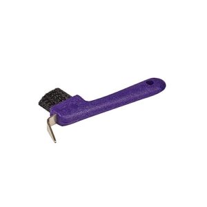 Roma Deluxe Brush Hoof Pick One Size Black