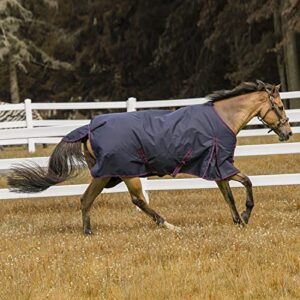 tuffrider 1200d comfy turnout blanket 72 navy