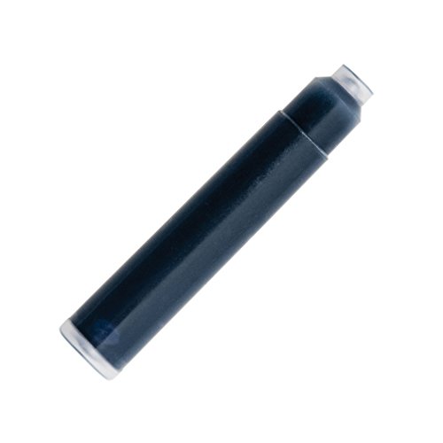 Monteverde International Size Cartridge to Fit Fountain Pens, Blue Black, 6 per Pack (G302BB)