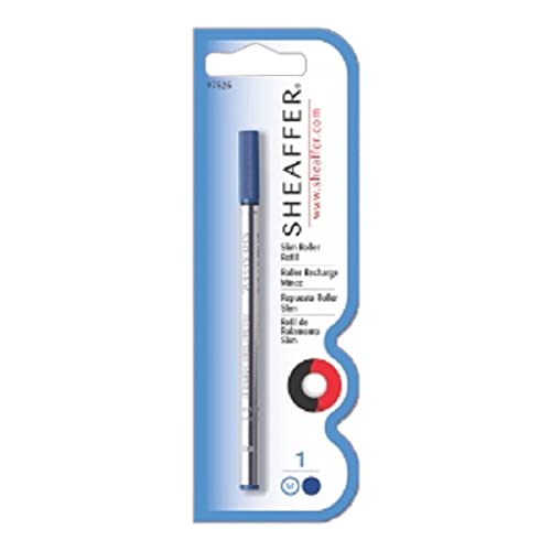 Sheaffer Slim Rollerball Refill - Blue Medium - Blister Card