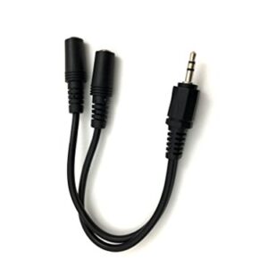 Professional Cable ST35-SPLIT Headphone Splitter - Black (Discontinued by Manufacturer)