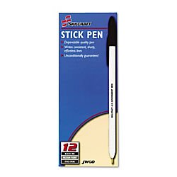 skilcraft stick pen, black
