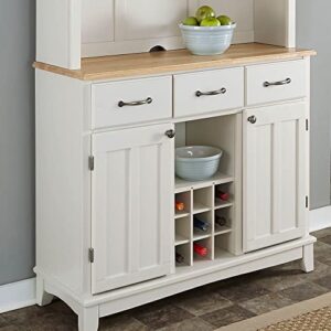 Homestyles sideboards-buffets-credenzas, Server with Hutch, Off White