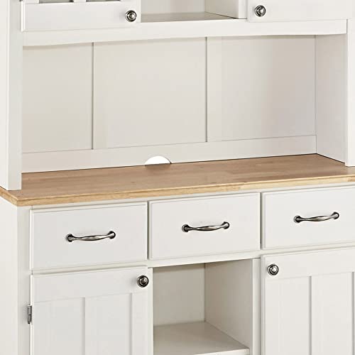 Homestyles sideboards-buffets-credenzas, Server with Hutch, Off White