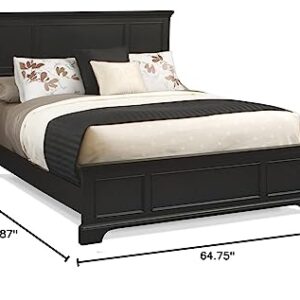 Homestyles Bedford Queen Bed, Black