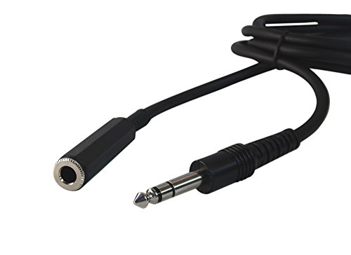 Your Cable Store 15 Foot 1/4 Inch Stereo Extension Cable Male/Female