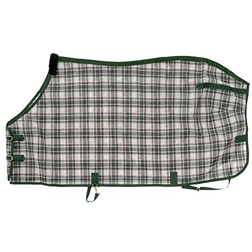 Tough 1 PVC Coated Mesh Tri-Shield Fly Sheet, Hunter Green, 78"