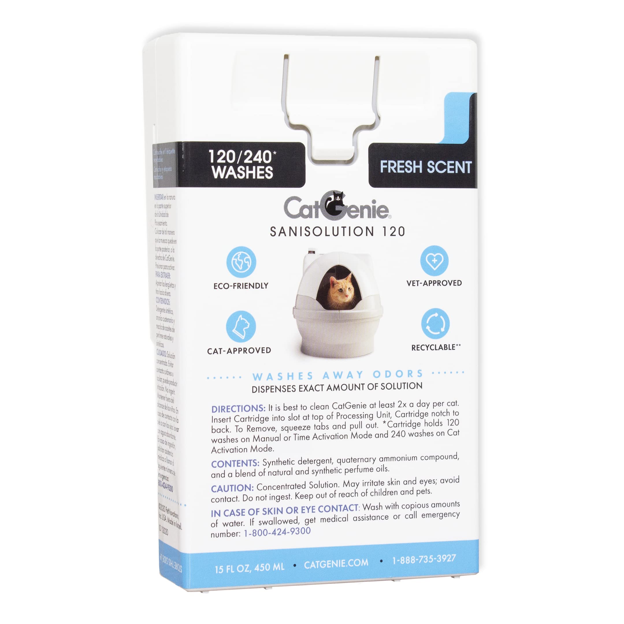 CatGenie SaniSolution Cartridge Fresh Scent