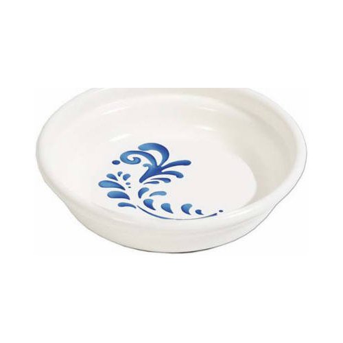 Petmate 23297 Cat Dish, White