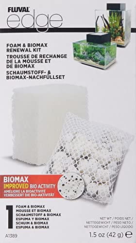 Fluval EDGE Foam & Biomax Filter Media Renewal Kit