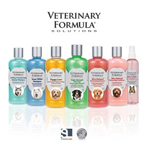 Veterinary Formula Solutions Triple Strength Dirty Dog Concentrated Shampoo,17 oz – DirtRepel Technology Cleans Extra Dirty and Smelly Dogs – Contains Wheat Protein,Shea Butter,Aloe,Vitamin E,Green