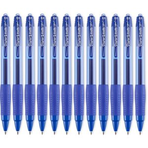 paper mate 1753363 gel pens, fine (0.5mm), blue, 12 count