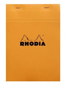 rhodia notepad, no16 a5, squared - orange