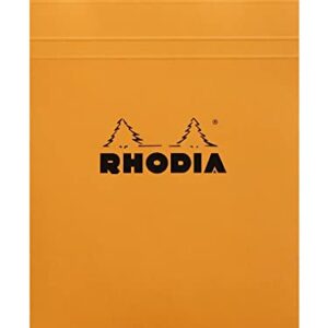 Rhodia Notepad, No16 A5, Squared - Orange