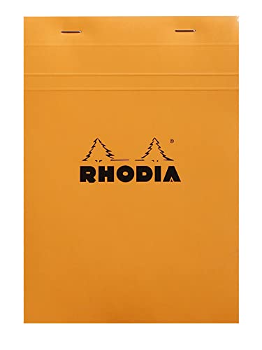 Rhodia Notepad, No16 A5, Squared - Orange