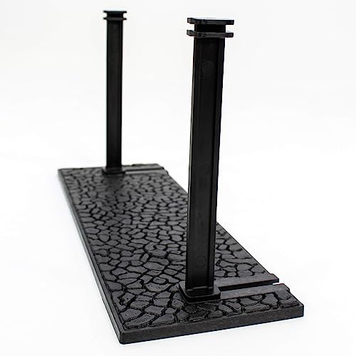 PENN-PLAX Reptology Turtle Topper – Above Tank Basking Platform That Safely Mounts to Standard Size Tanks Including 10g, 20L, 20H, 29g, up to 55 Gallons and 13” Wide – Black Color