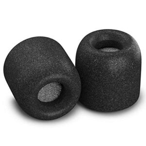 comply foam 200 series replacement ear tips for bang and olufsen, sennheiser, axil, mee audio, kz, bose & more | ultimate comfort | unshakeable fit| techdefender | medium, 3 pairs
