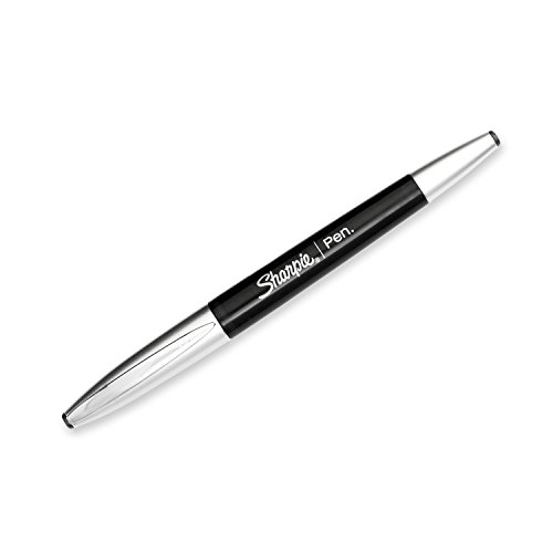 SHARPIE Grip Pens, Fine Point (0.8mm), Black, 2 Count (1757951)