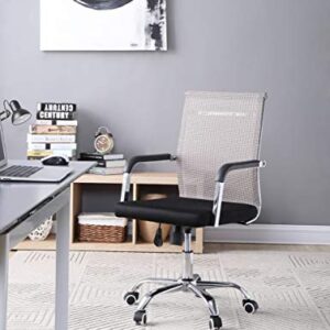 Hodedah Import Mesh Office Chair Black