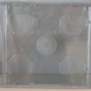 10 STANDARD Clear Double CD Jewel Case