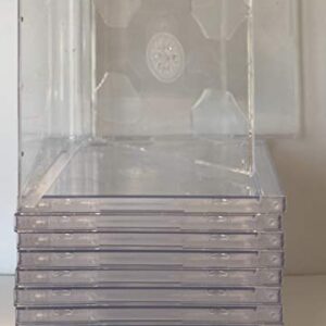 10 STANDARD Clear Double CD Jewel Case