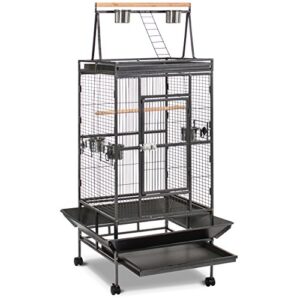 best choice products new large play top bird cage parrot finch macaw cockatoo birdcages