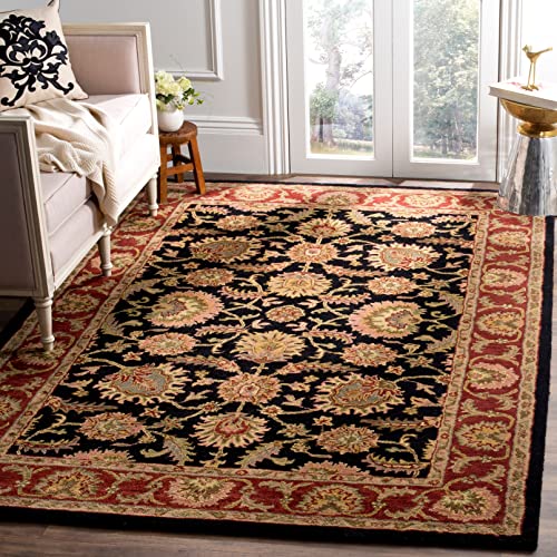 SAFAVIEH Classic Collection Area Rug - 8'3" x 11', Celadon & Ivory, Handmade Traditional Oriental Wool, Ideal for High Traffic Areas in Living Room, Bedroom (CL359B)