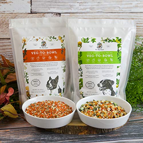 Dr. Harvey’s Veg-to-Bowl Pre-Mix Dog Food, Grain Free for a Whole Food Diet (5 pounds)