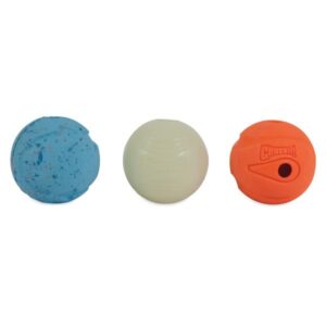 Chuckit! Fetch Medley Ball Set Dog Toys, Medium (2.5 Inch) 3 Pack