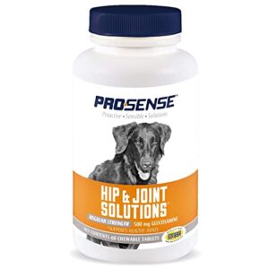 pro-sense regular strength glucosamine tablets for dogs, 60 ct