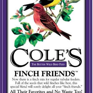 Cole's FF20 Finch Friends Bird Seed, 20-Pound