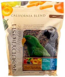 roudybush california blend bird food, small, 44-ounce