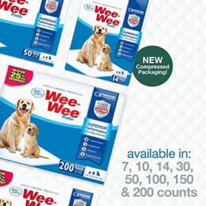 Four Paws Wee-Wee Superior Performance Pee Pads for Dogs - Dog & Puppy Pads for Potty Training - Dog Housebreaking & Puppy Supplies - 22" x 23" (150 Count)