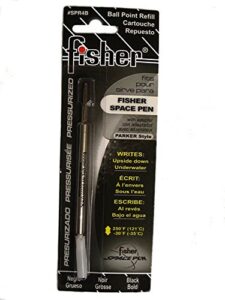 fisher refill black bold point ballpoint pen - spr4b